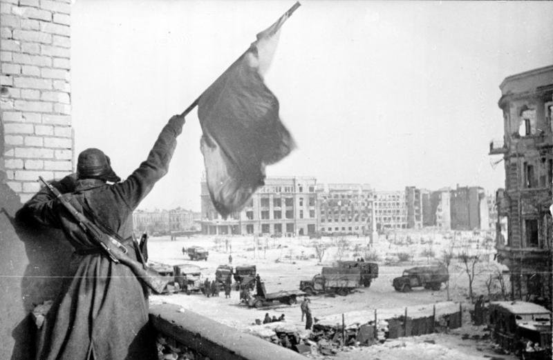 Die Schlacht um Stalingrad war ein entscheidender Wendepunkt des Zweiten Weltkrieges. (Foto: Georgii Zelma, Allgemeiner Deutscher Nachrichtendienst)
