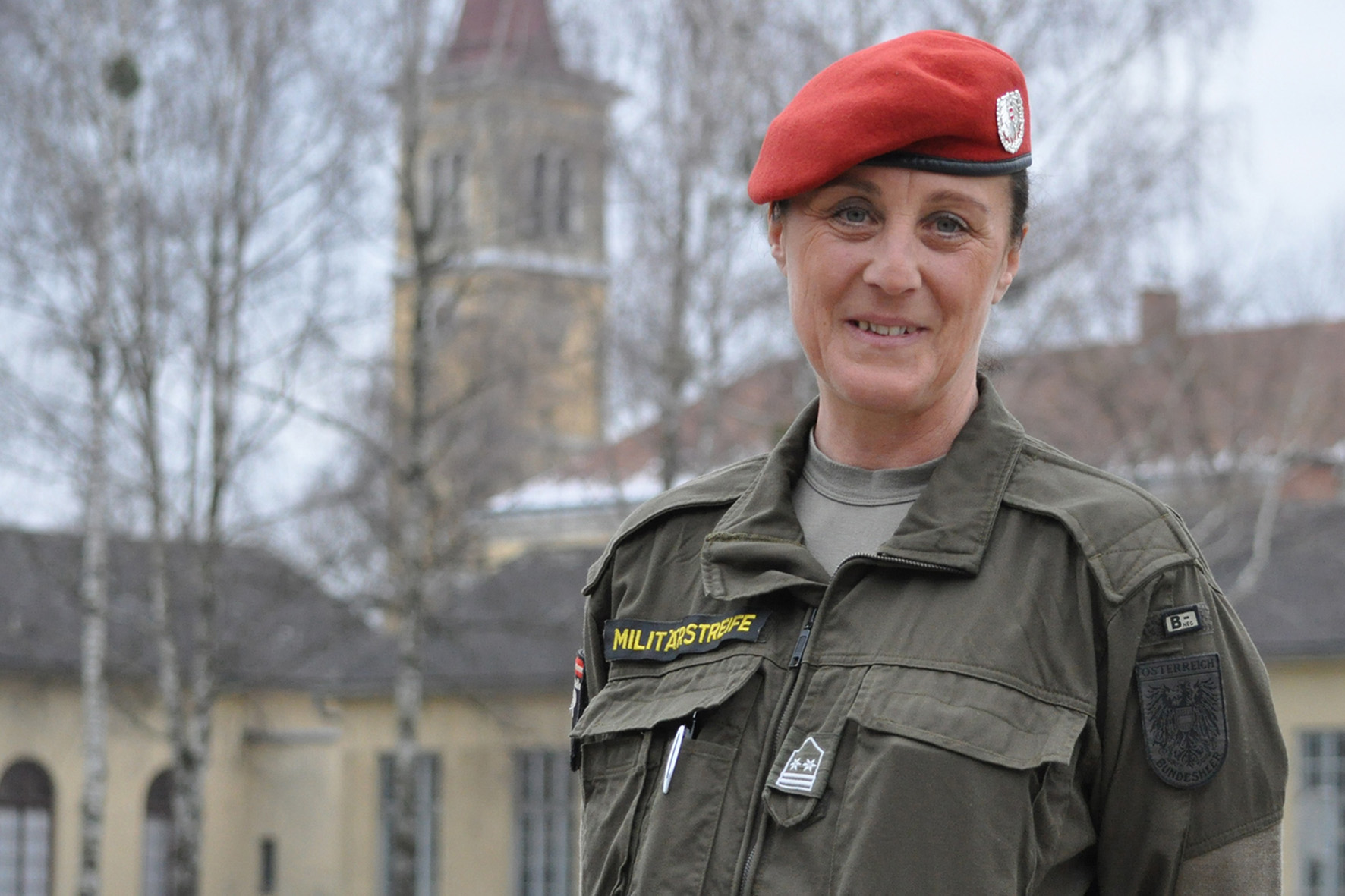 Oberstabswachtmeister Karin Pirschner ist Soldatin der ersten Stunde. (Foto: Bundesheer/Robert Gießauf)