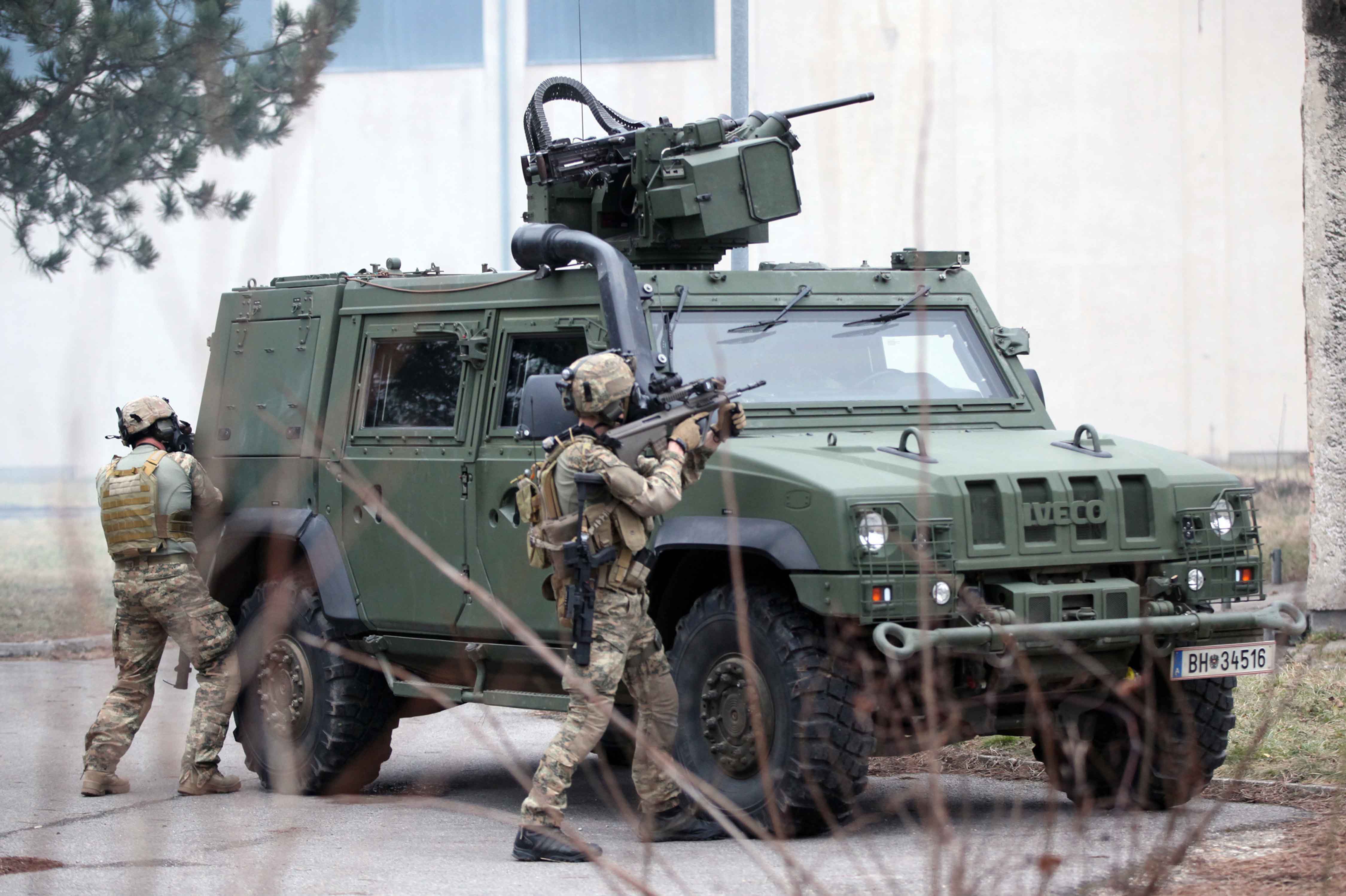 Soldaten des Jagdkommandos bei einer Übung. (Foto: Bundesheer/Thomas Punitgam)