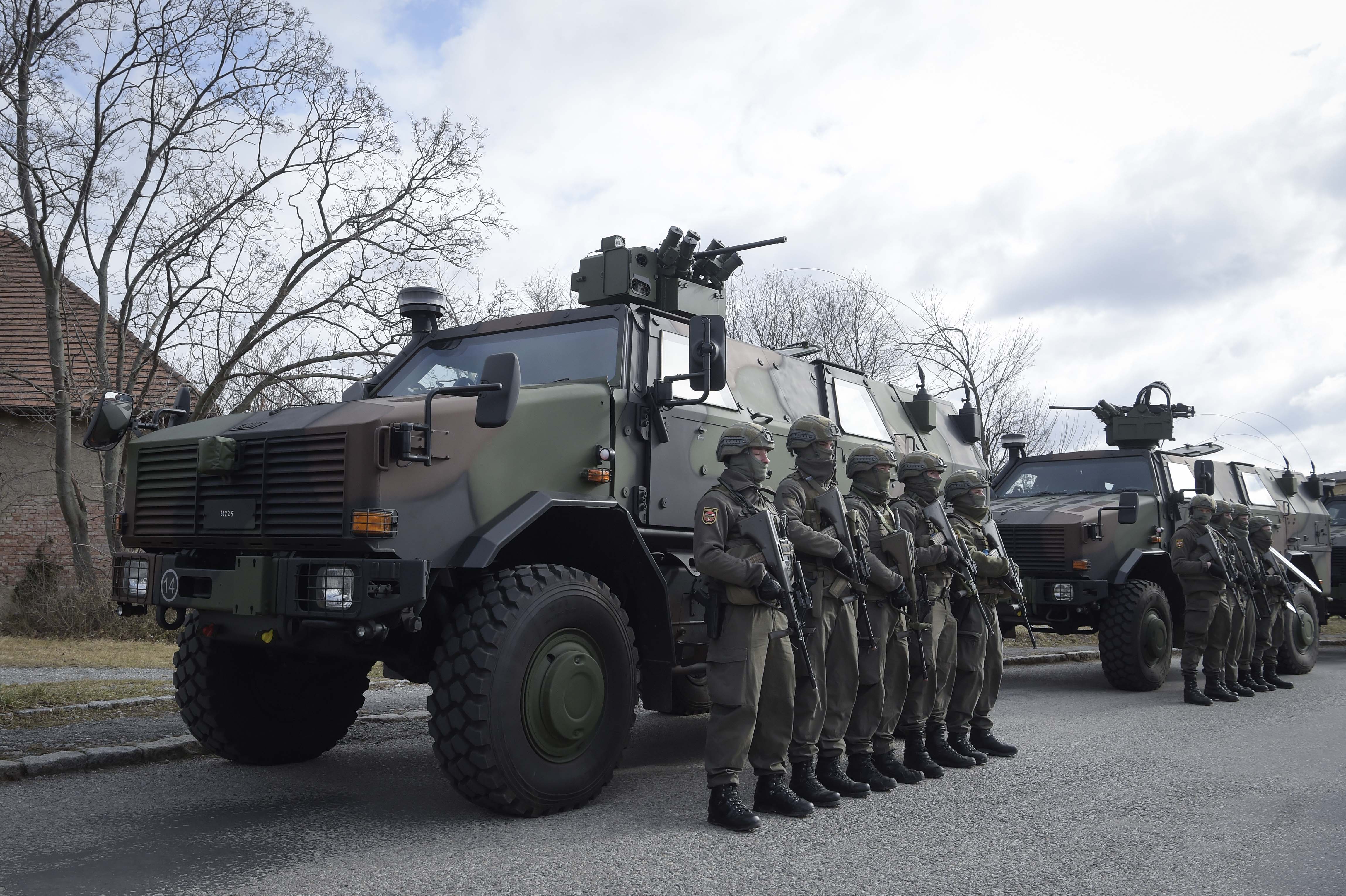 Allschutzfahrzeuge „Dingo“ 2 für 3. Jägerbrigade. (Foto: ÖBH/Pusch)