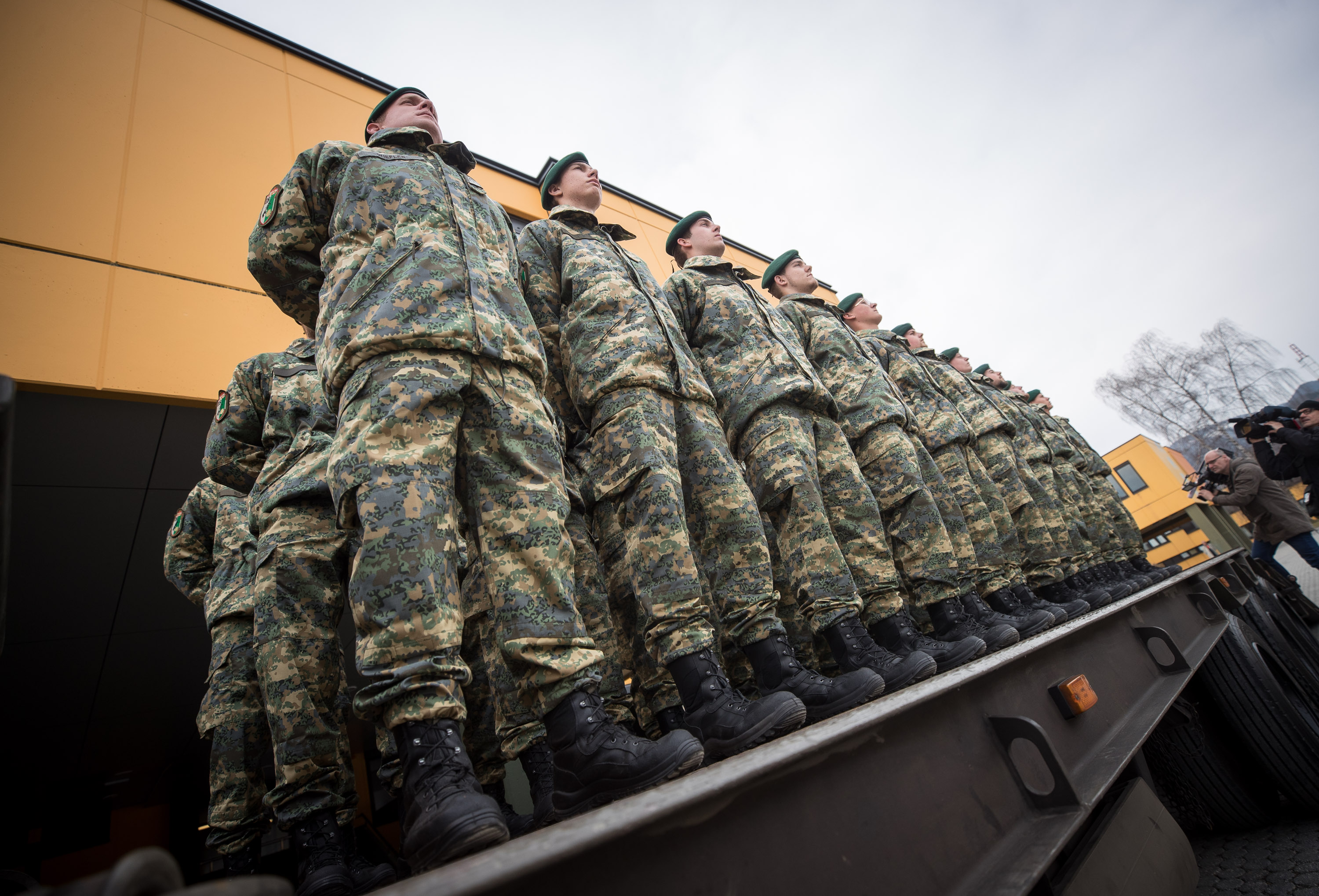 Die neue Tarnuniform des österreichischen Bundesheeres. (Foto: Bundesheer/Daniel TRIPPOLT)