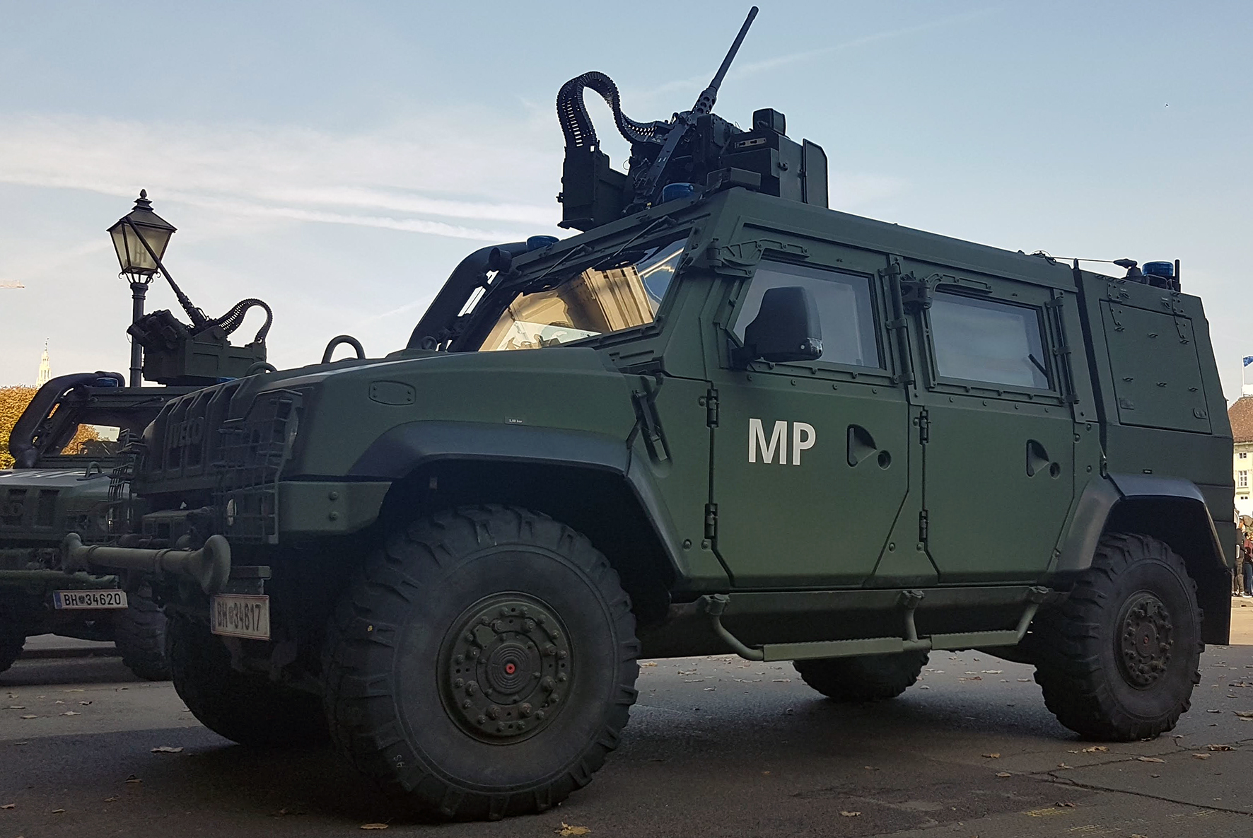 Der "Husar" bietet Schutz gegen Beschuss, Minen, Sprengfallen und Granatsplitter, sorgt aber dennoch für hohe Mobilität. (Foto: RedTD/Gartler)