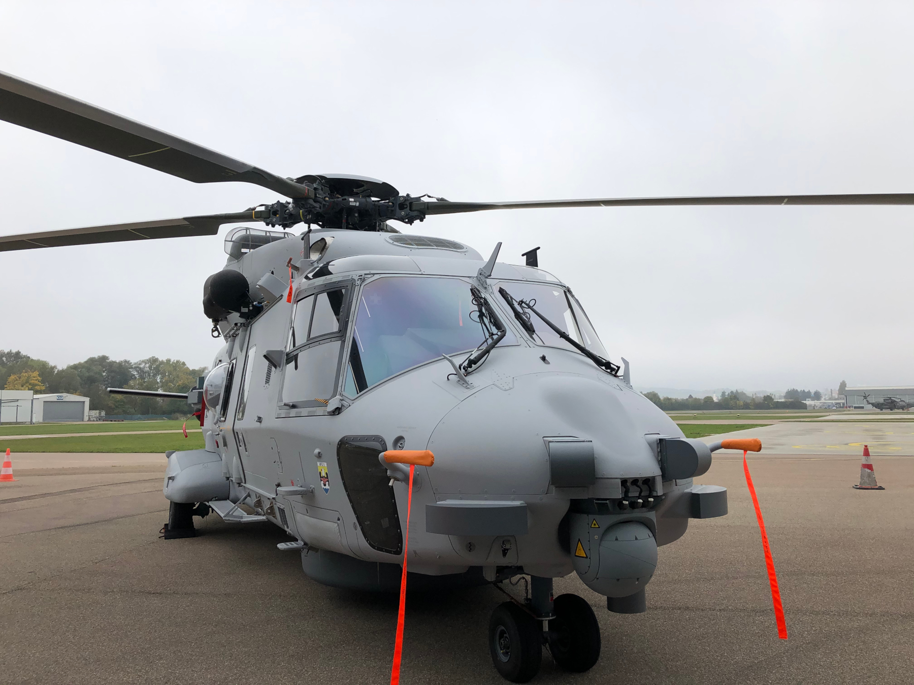 Bereits in wenigen Wochen soll der neue Hubschrauber (Bild) bei der deutschen Marine in Dienst gestellt werden. (Foto: Bundeswehr/Nurischad)